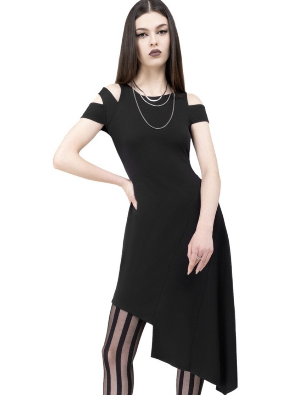 XXL Killstar Brand New Never Worn Knit Black Ethereos Dress
